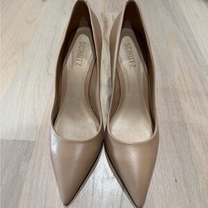 SCHUTZ Women's Beige Heels